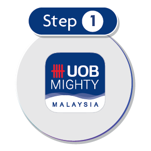 Download UOB Mighty app and select 'your preferred account'.