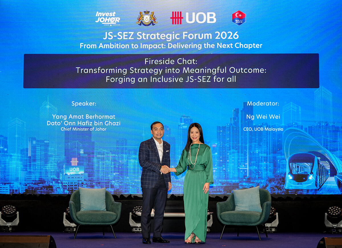 UOB reinforces JS-SEZ investment momentum