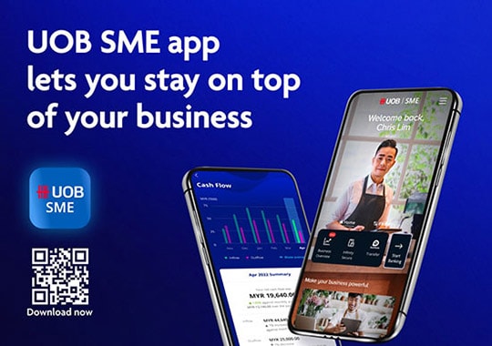 UOB SME app - The app that knows and grows with your business