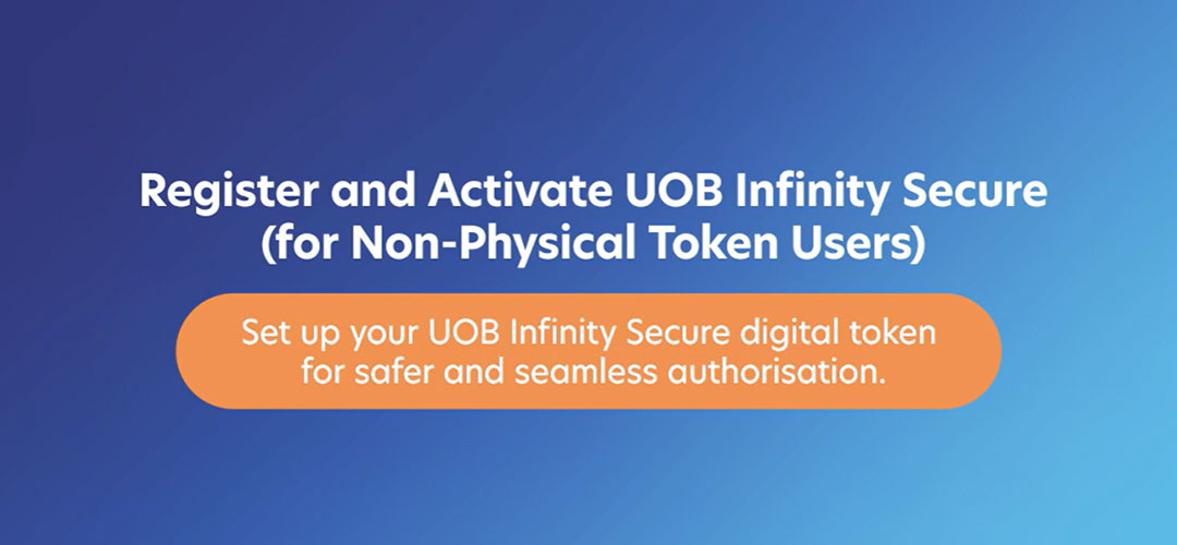 Infinity Secure Registration (without hard token)