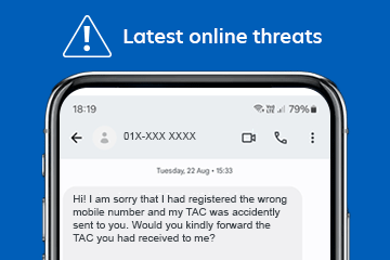 Online Shopping Scam BM