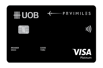 UOB PRVI Miles Visa Card