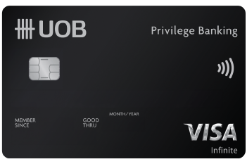 UOB Privilege Banking Visa Infinite Card