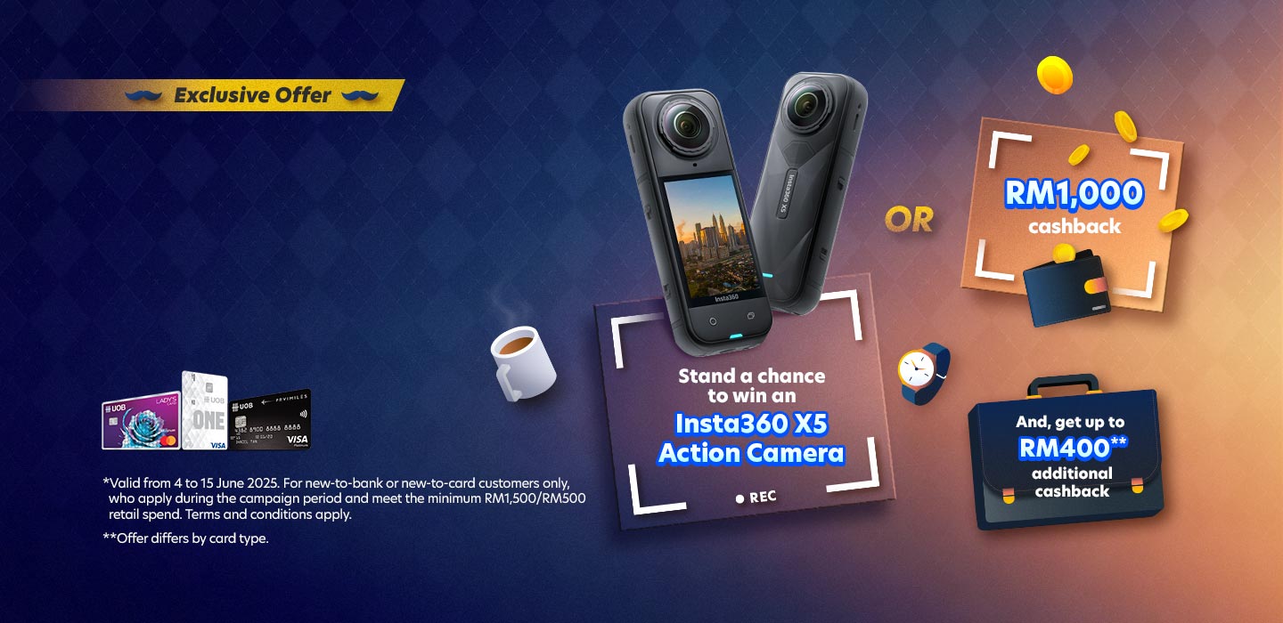 Capture the perfect shot with UOB Credit Cards