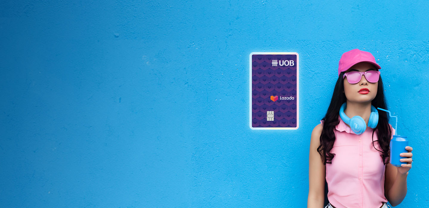 Lazada UOB Credit Card Desktop Masthead