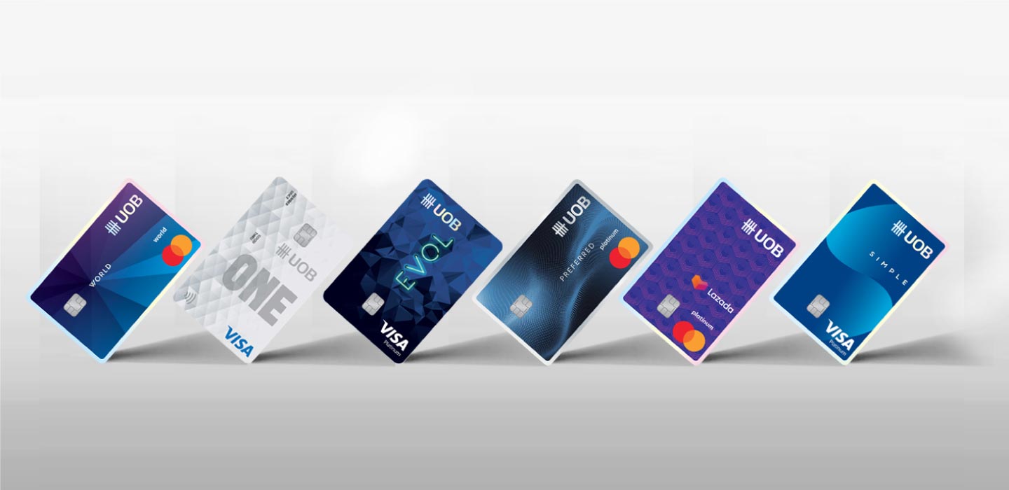 Desktop banner highlighting UOB Supplementary Card collection
