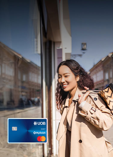 UOB Debit Card mobile banner