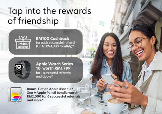 Refer a friend, rewards for all