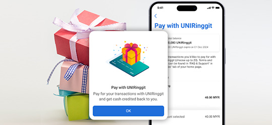Pay with UNIRinggit
