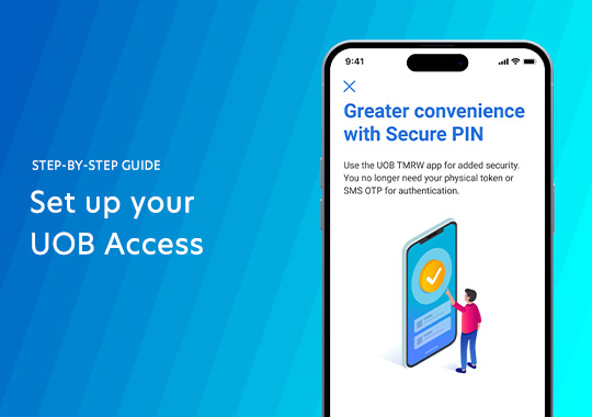 How to set up UOB Access