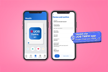 Invest via UOB TMRW app