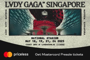 Lady Gaga in Singapore
