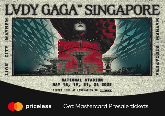 Lady Gaga in Singapore