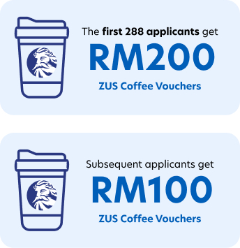 ZUS Coffee x UOB Malaysia Partnership