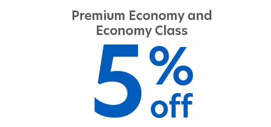 Up to 7% off flights