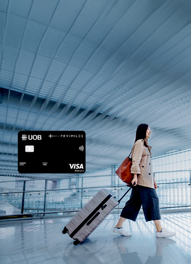 Up to 5% cashback with UOB PRVI Miles Card