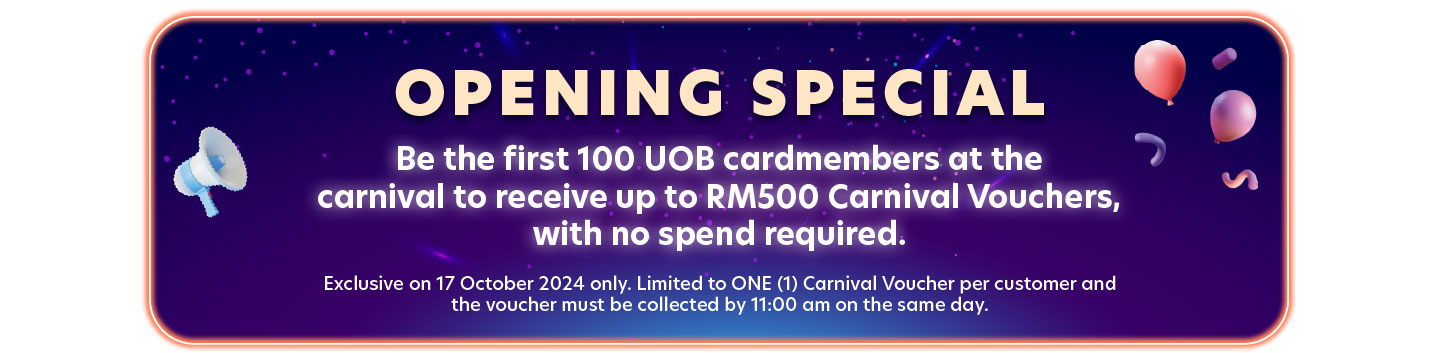 UOB Rewards You Carnival