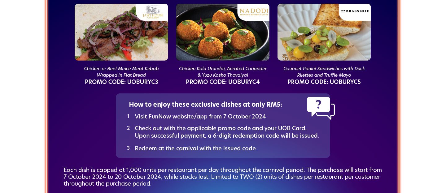 UOB Rewards You Carnival