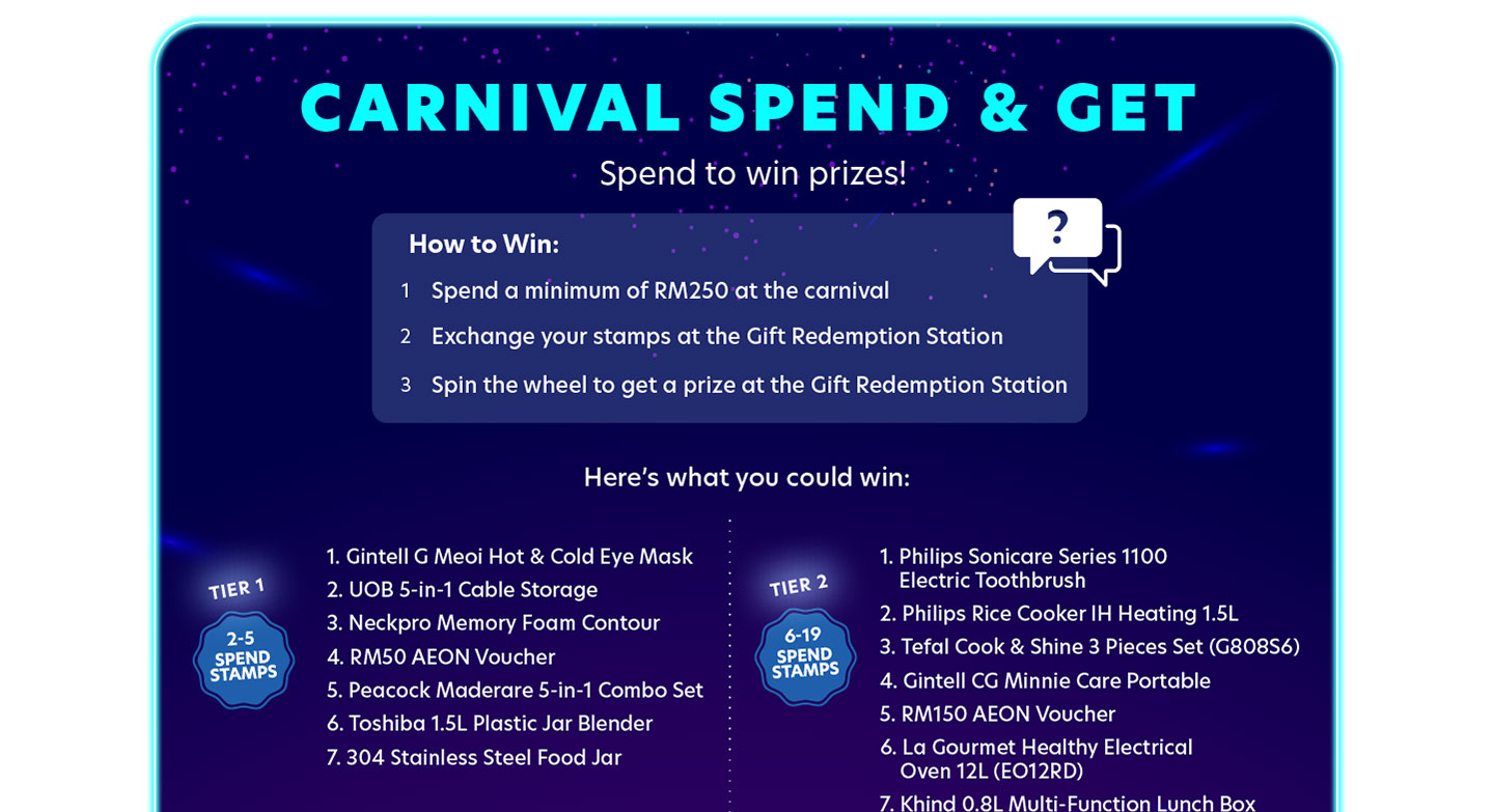UOB Rewards You Carnival