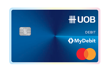 UOB Debit Mastercard visual