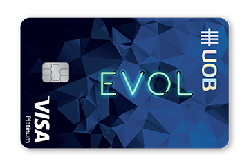UOB EVOL Card visual