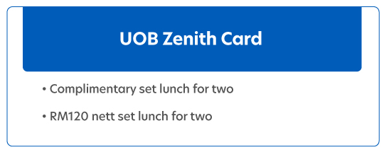 UOB Zenith Card