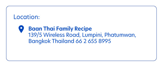 Baan Thai Family Recipe