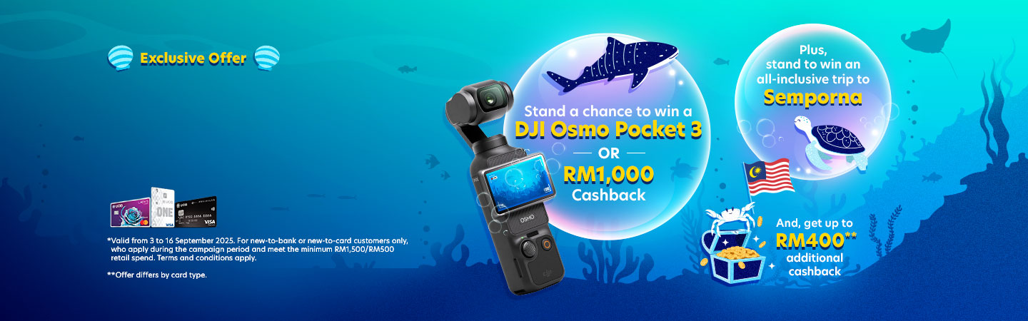 Dive into Malaysia Day Rewards with UOB Credit Cards