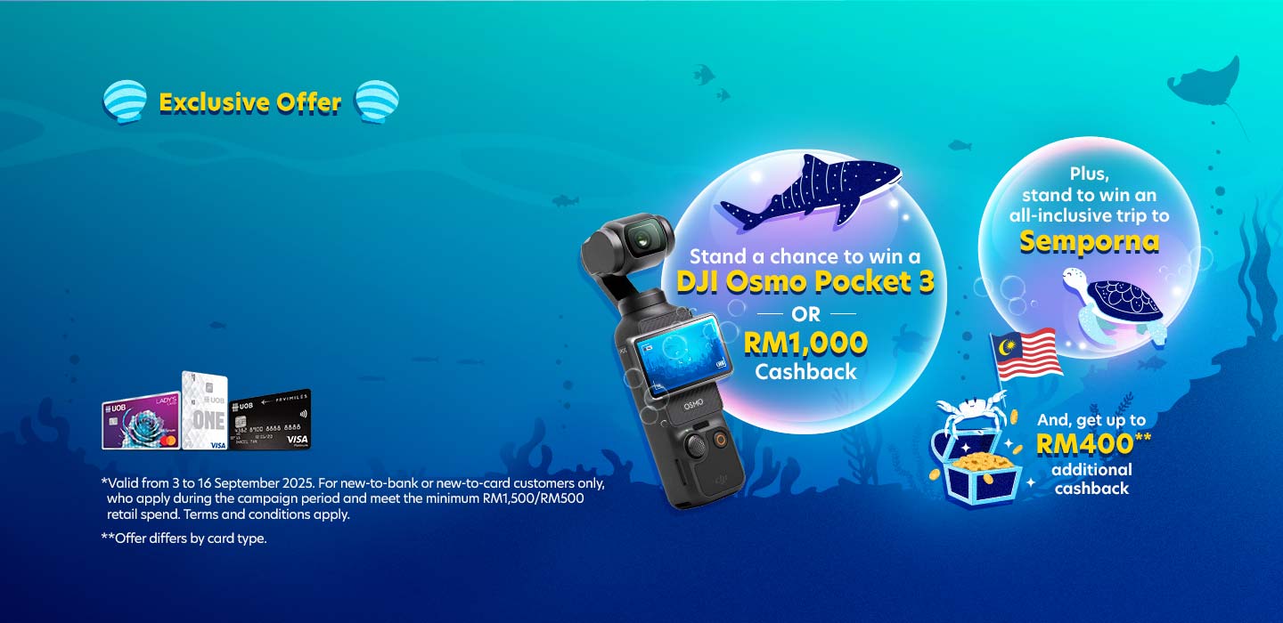 Dive into Malaysia Day Rewards with UOB Credit Cards