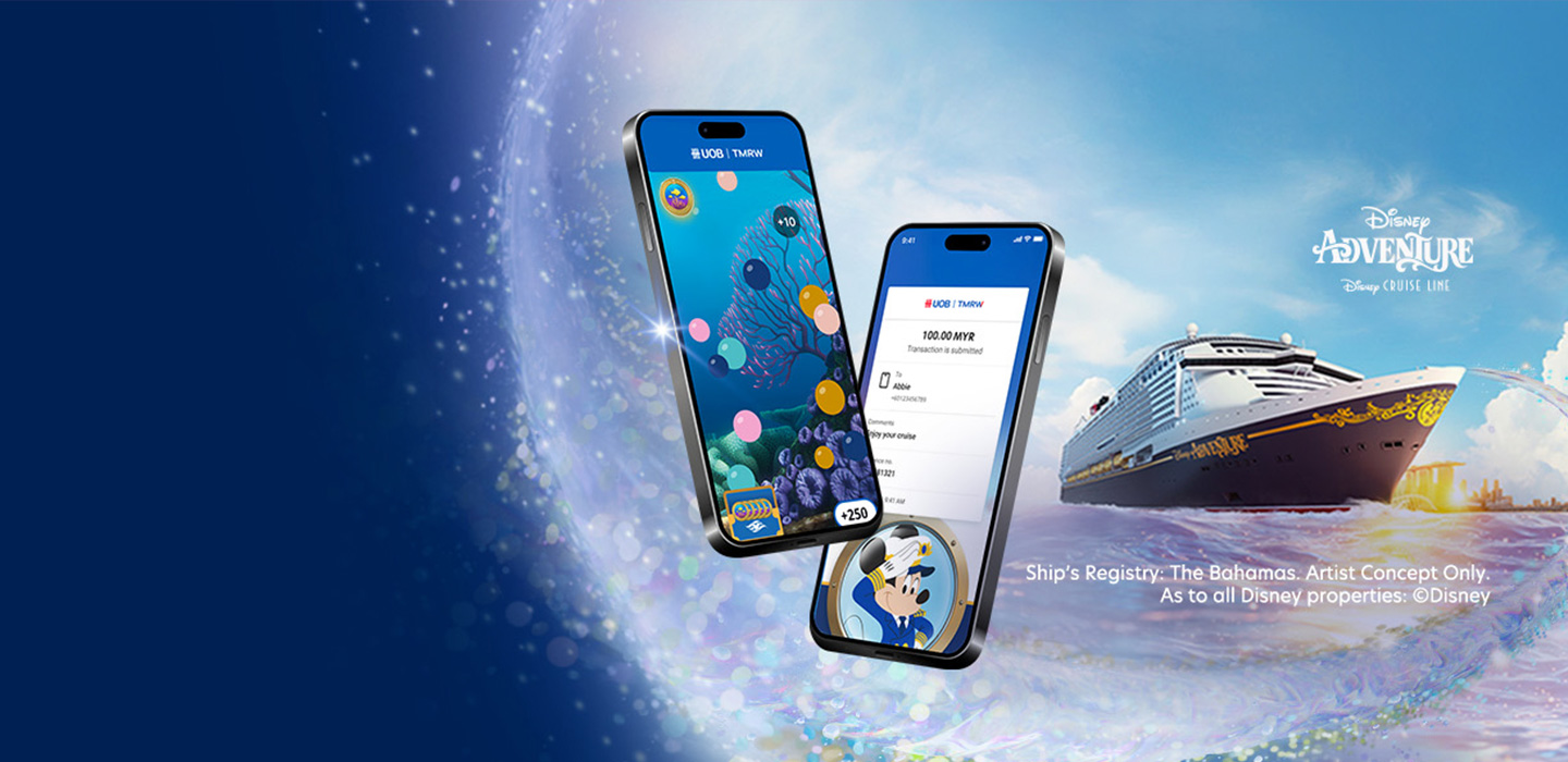 Tap your way to a magical voyage with UOB TMRW