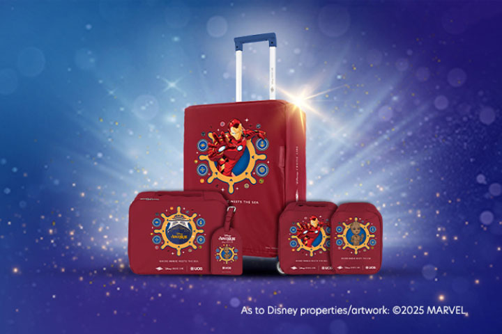 Marvel-themed Luggage Set