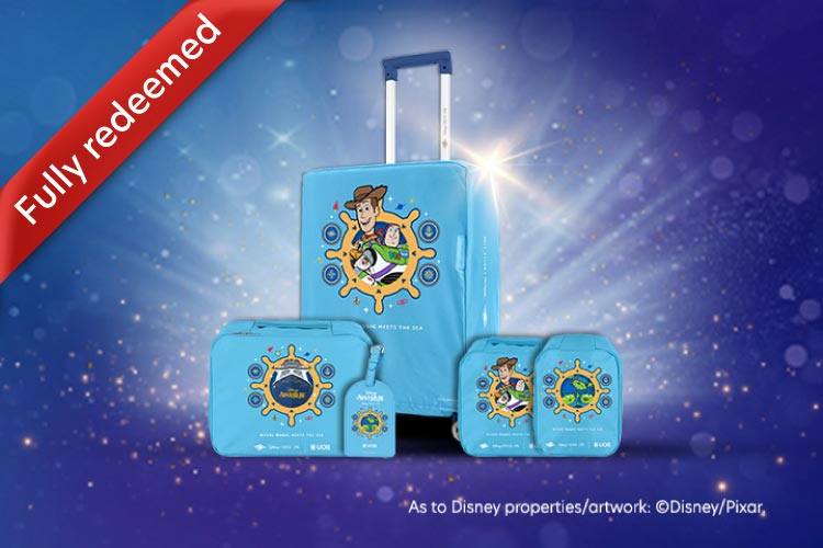 Pixar-themed Luggage Set