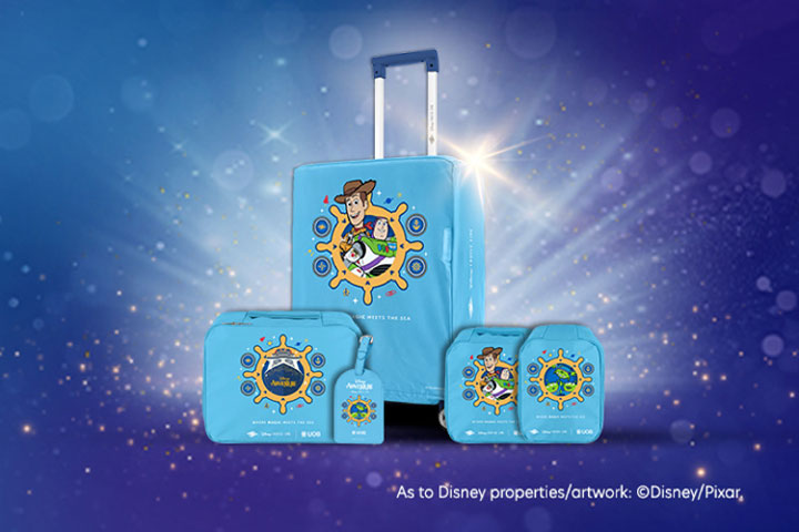 Pixar-themed Luggage Set
