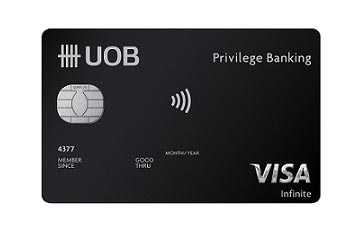 Privilege Banking Visa Infinite Card