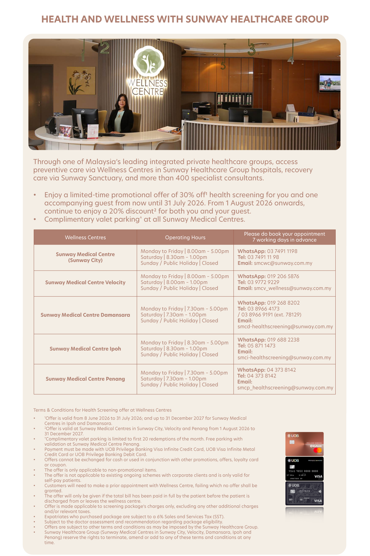 Health and Wellness with Sunway Healthcare Group
