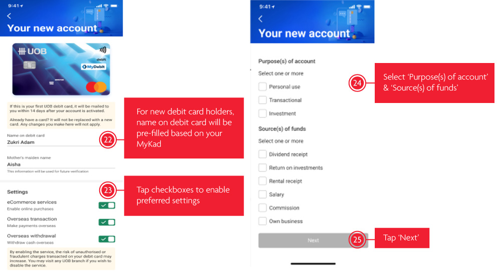 Existing customers without CASA 9