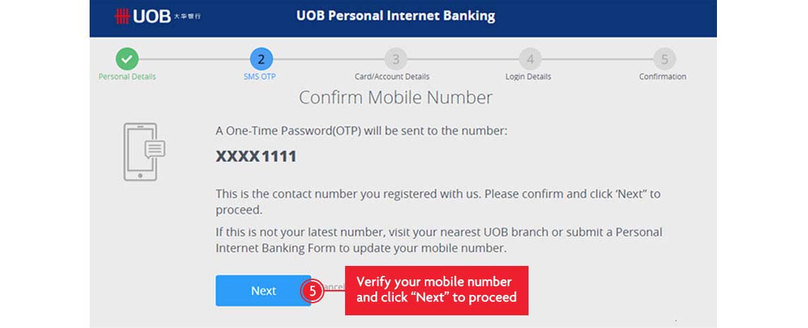 Login uob online banking UOB Personal