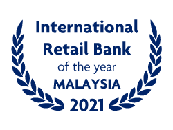 International Retail Bank of the year MALAYSIA 2021