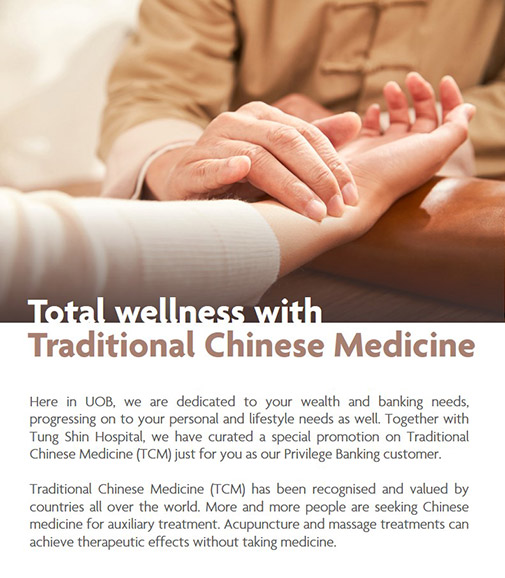 Total wellness with Traditional Chinese Medicine
