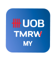 Step 1 - Download UOB TMRW app and select “UOB Stash Account”