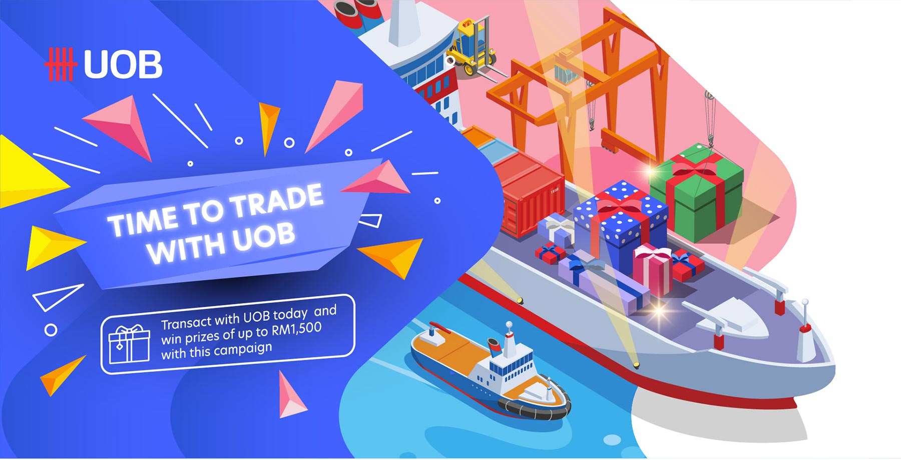 Time to Trade with UOB banner