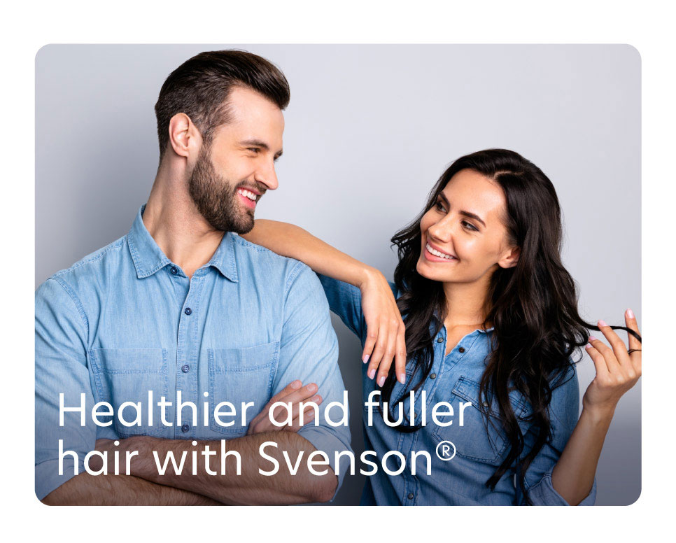 Healthier and fuller hair with Svenson