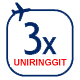 3X UNIRinggit