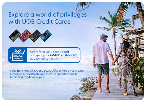 Explore a world of privileges with UOB Credit Cards