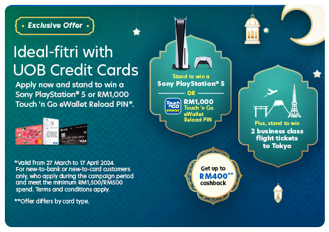 Ideal-fitri with UOB Credit Card