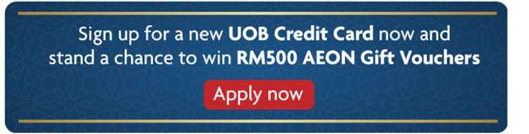 Sign up for a new UOB Credit Card