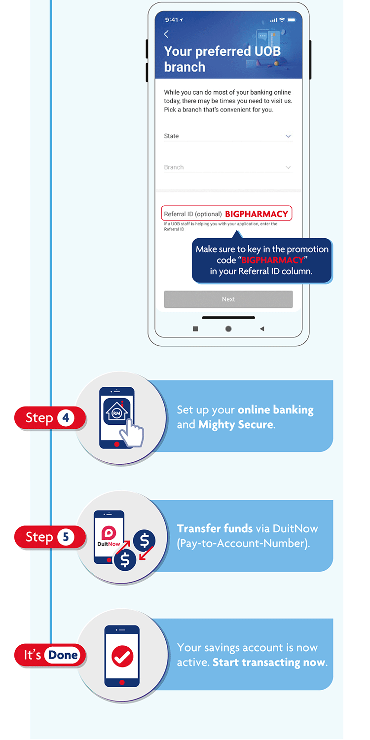 Set up your online banking