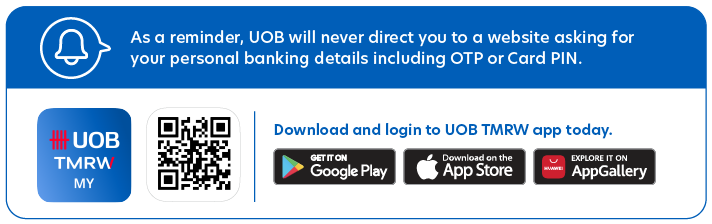 Download UOB TMRW app