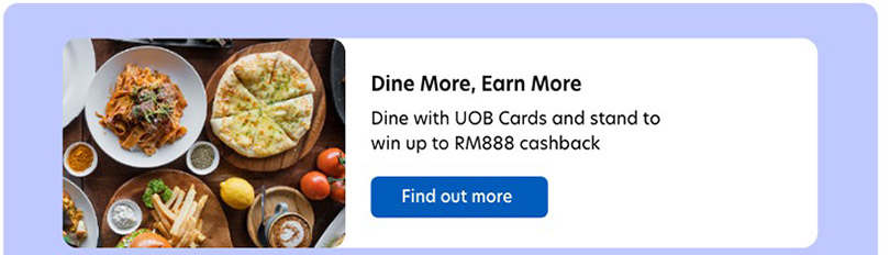 Dine more, earn more