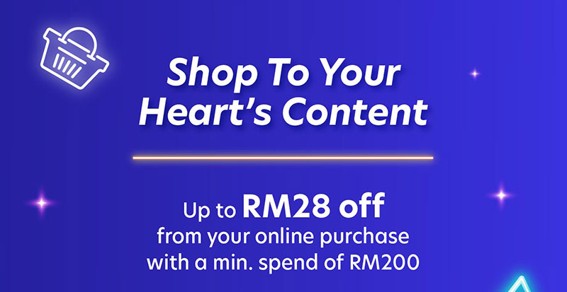 Shop to your heart's content